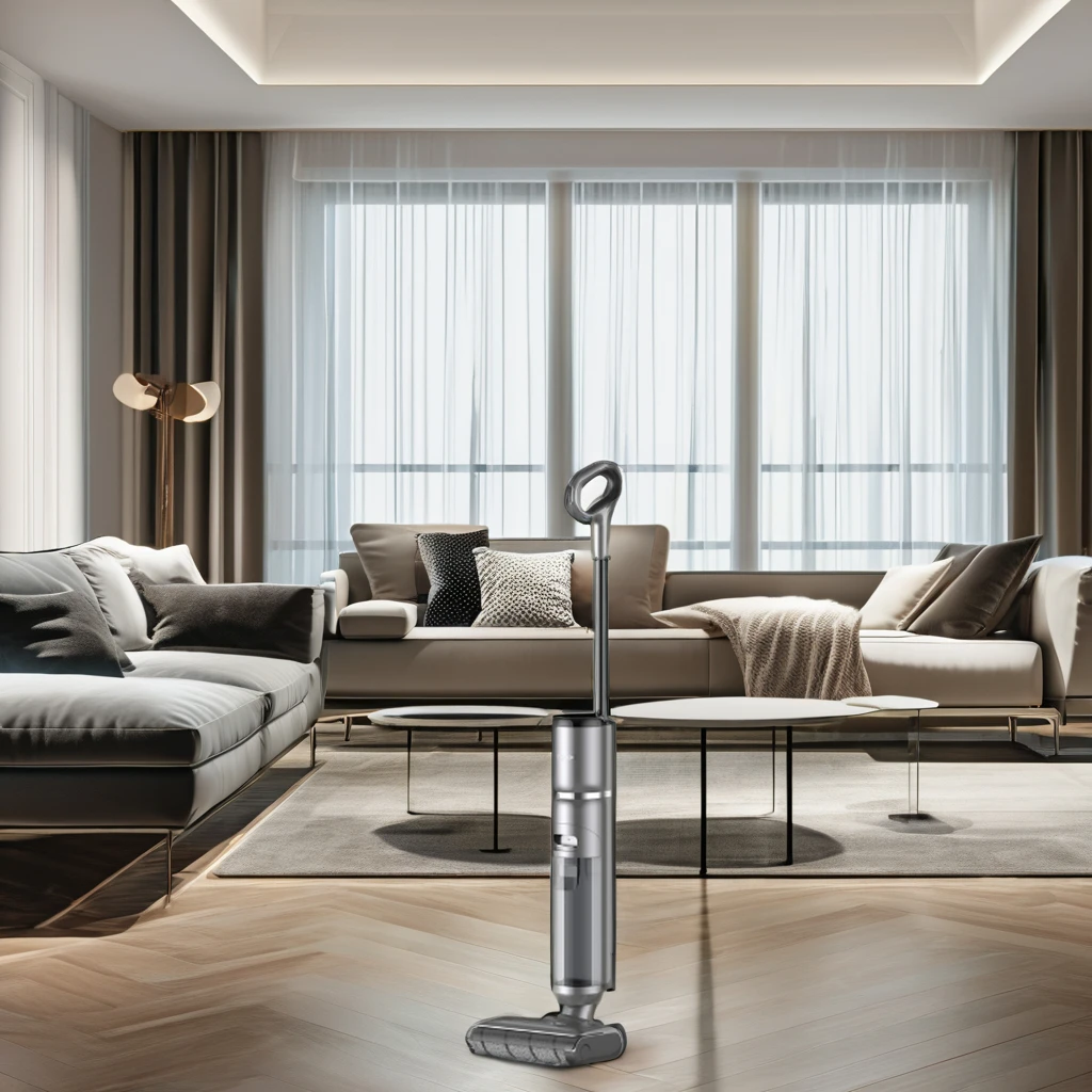 Automatic Intelligent Wet-Dry Vacuum Cleaner Smart Electric Mopping Floor Washer & Mop Machine Steam Mop with Spray Broom