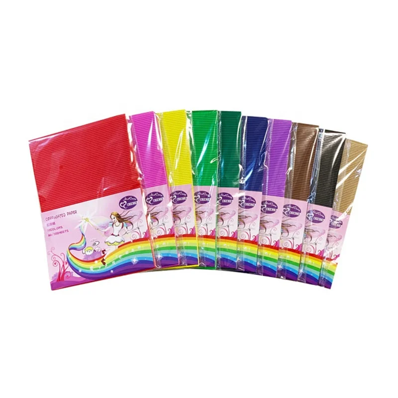 High quality 161GSM one sides corrugated paper sheet roll 50X70CM