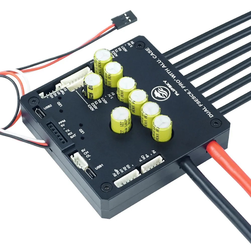 Flipsky 8mm 10mm Round Shaft DC Motor 63100 5500W 140KV 170KV 190KV Brushless BLDC Belt Motor for Surfboard Scooter Ebike Efoil