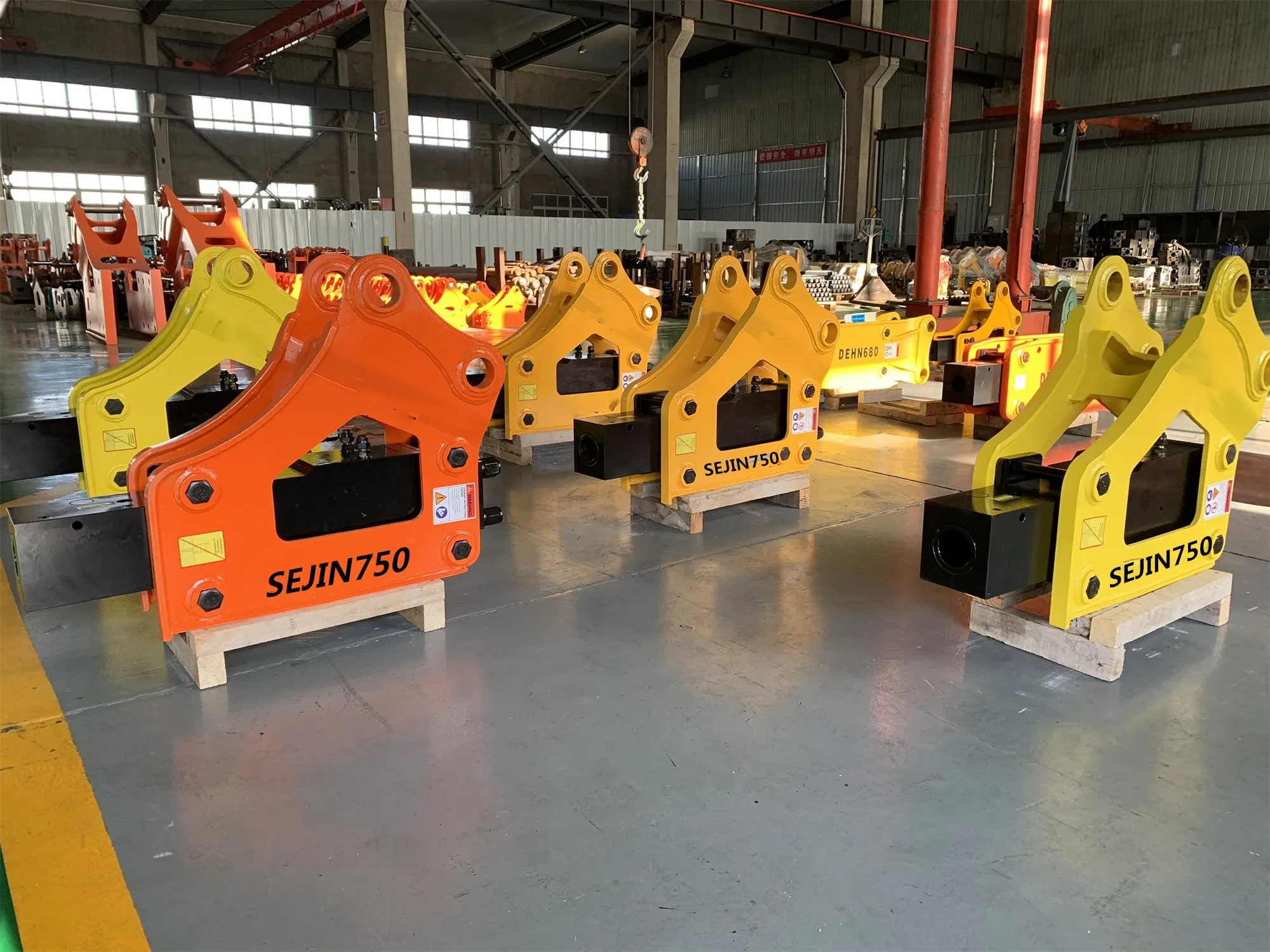 sb43 Excavator breaker tools hydraulic breaker hammer chisel 75 mm