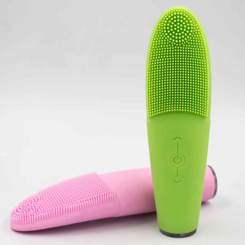 Customized Mini Electric Silicone Facial Cleansing Brush Face Brush Cleanser