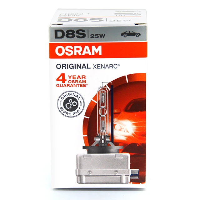 OSRAM Xenon bulb Germany Original Line D8S 66548 12V 24V 25W PK32d-1 4300K 3200Lm E1 approval