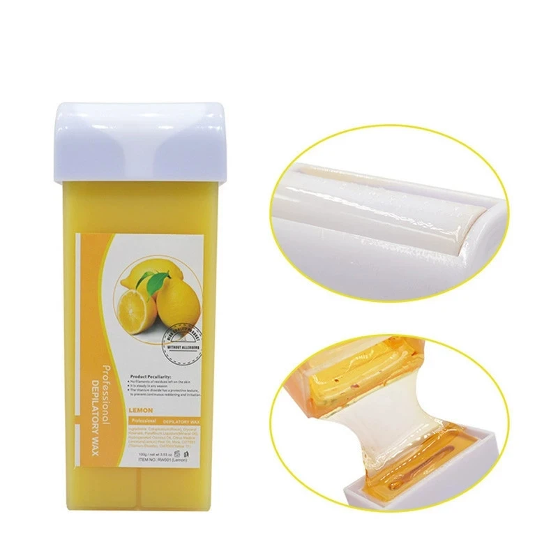 Factory Price Hair Removal Refillable Depilatory Roll on 100ml Wax Cartridge With Multi Colors