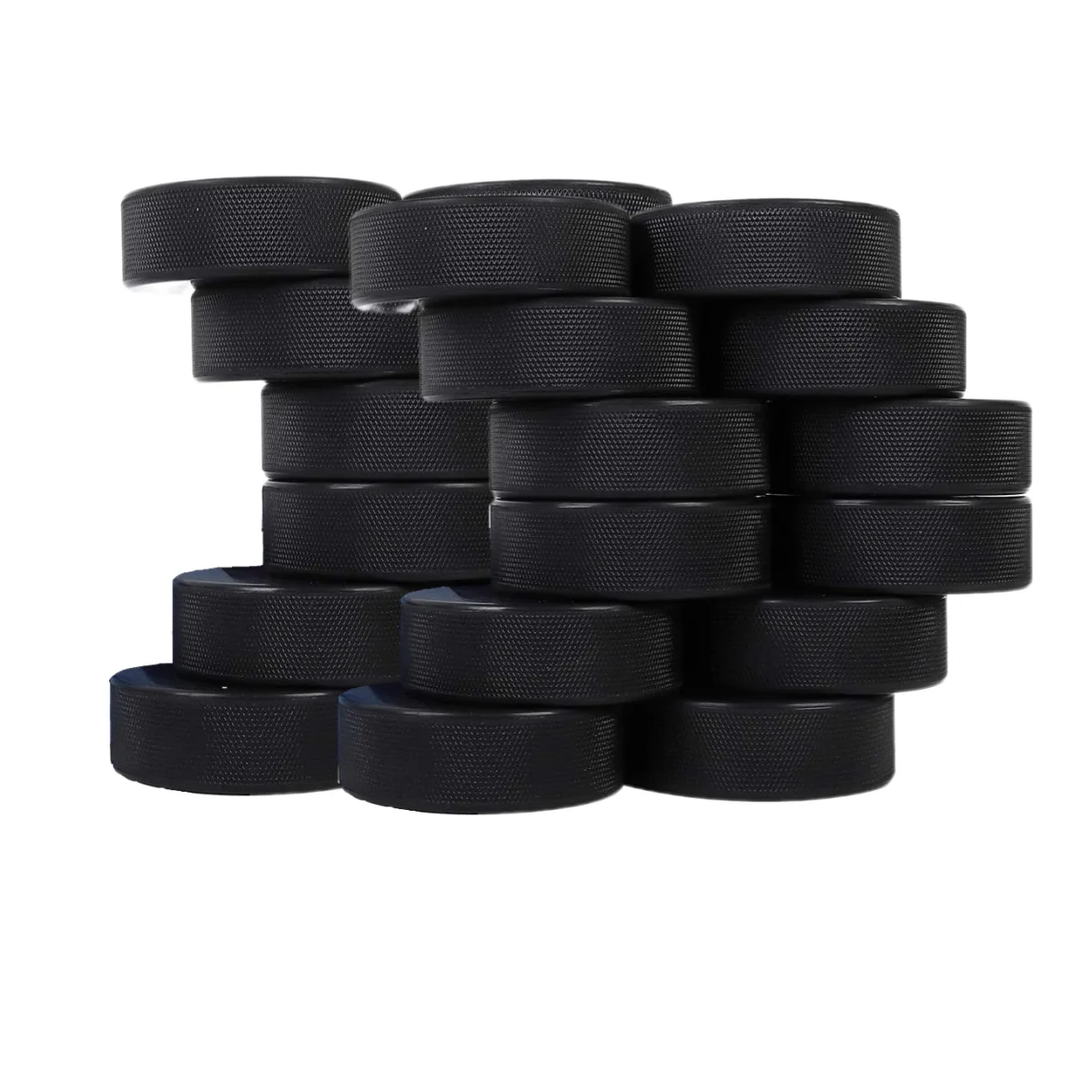 Wholesale Price High Quality Standard Ice Hockey Pucks Custom Logo or Blank Training For Sports Rubber Ice Hockey Pucks