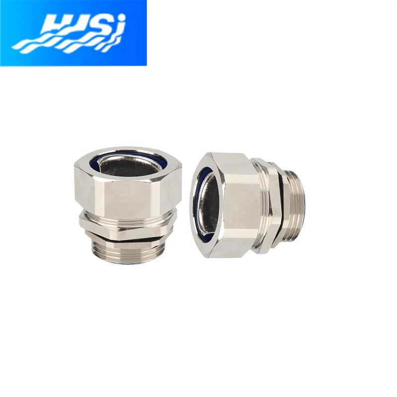 2019 made in china  waterproof Stainless steel hose cable connector cable gland