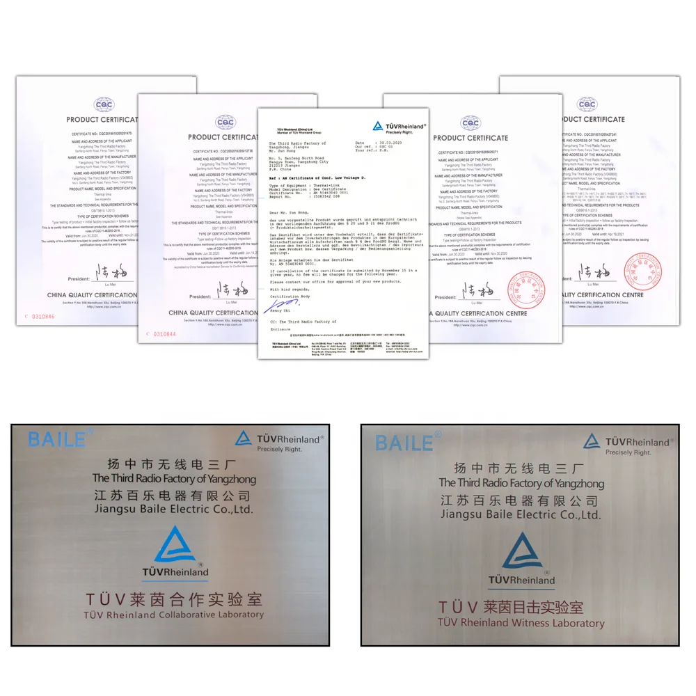Baile RY229 Microtemp Axial Type 229C Thermal Fuse TF Cutoff 229C 229 Degree 10A 250V