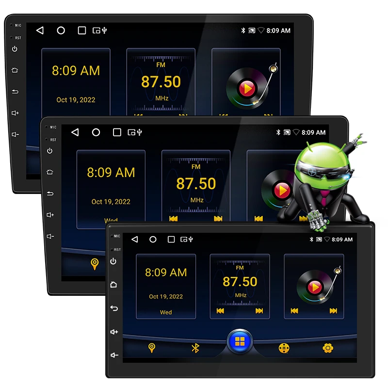 8227 1GB 32GB TN IPS touch screen 7 9 10.1 inch android car dvd player with video out