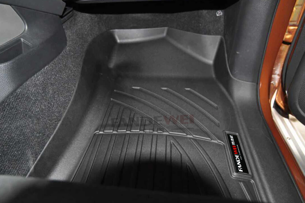 Best selling Car Floor Liner Rubber Automotive Car Floor Mats Carpet for TOYOTA HIGHLANDER LC150 LC200 LC300