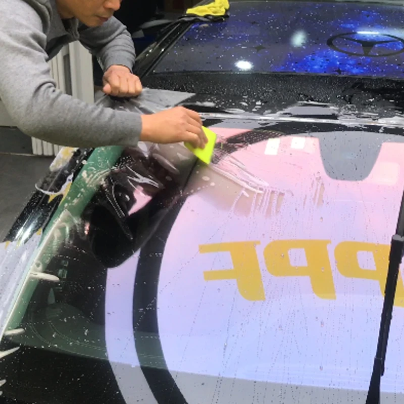 Anti-Explosion Film 1.2*15m Newly Wholesale Car Front Gear Only Kpu Special Materials 7mil For Car Front windscreen