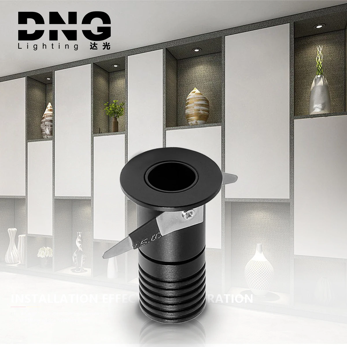 DNG Modern Adjustable Angle Indoor Home Walkway Anti-Glare Ceiling Led Downlight Portable Embedded Handy Brite Spotlight
