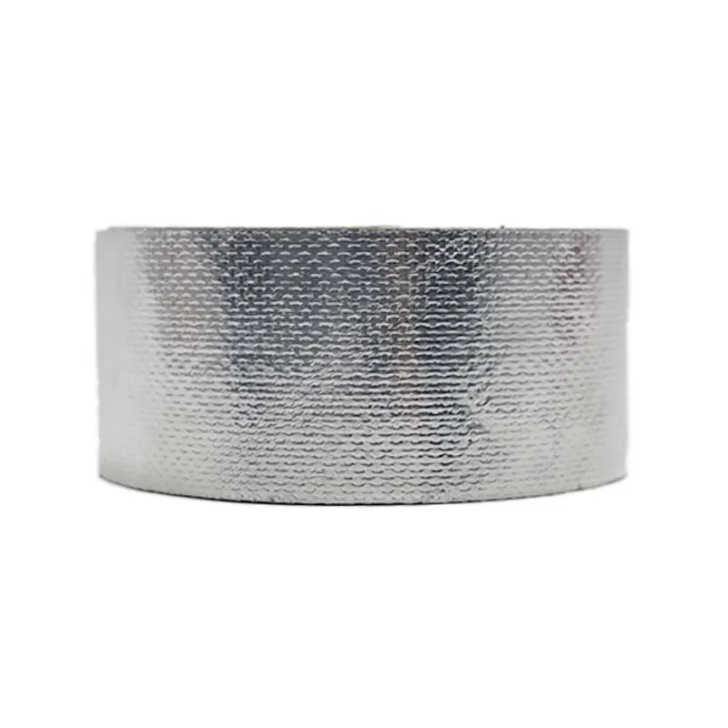 HVAC Alu solvent glue Aluminum Foil Fiberglass Thick Aluglass Fiber Green Aluminium Glass Cloth Tape