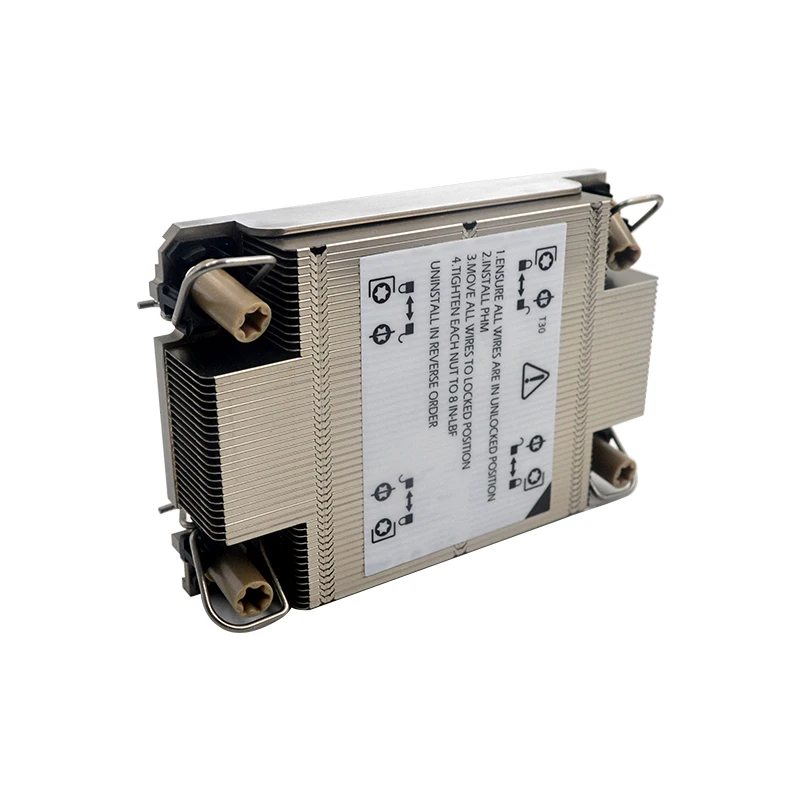 High efficiency LGA4094 AMD EPYC SP3 heatsink aluminum 1U server heatsink amd cpu cooler