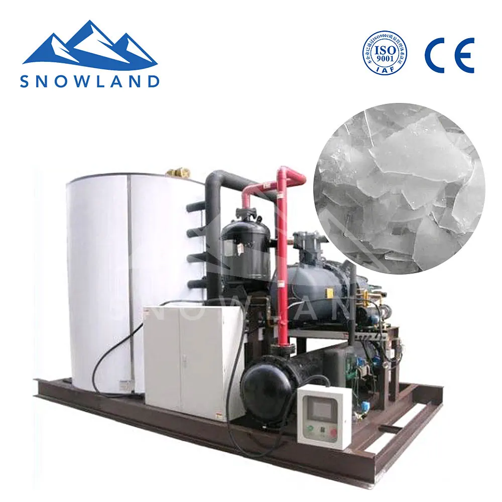 Hot sell flake ice making machine with capacity 30 ton