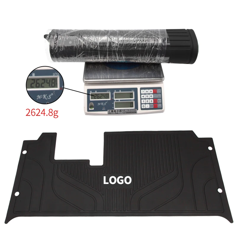 Fashion car silicone custom car foot mats for RXV