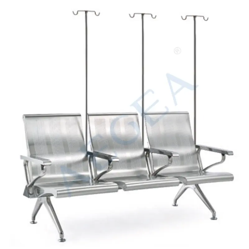 AG-TWC203HD три сиденья с наматрасник экономичной больничной зал ожидания стулья