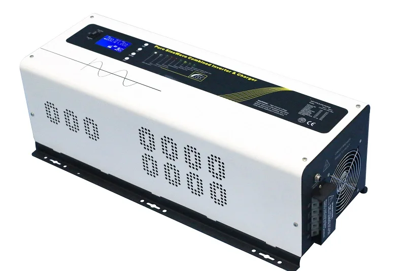 HET Factory Low Frequency Off Grid Pure Sine Wave 1kw 3kw 6kw Solar Inverter 24v 48v Single Phase Split Phase