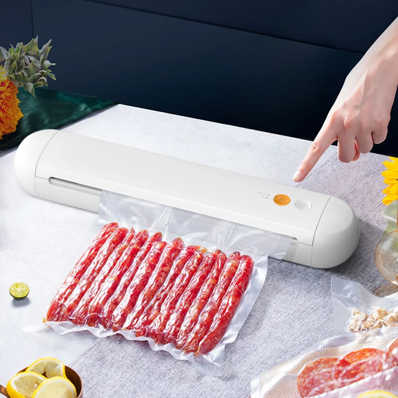 2024 Meat Sealers Automatic Food Vacuum Sealer with Built-in Cutter, Food Sealer Machine for Sous Vide