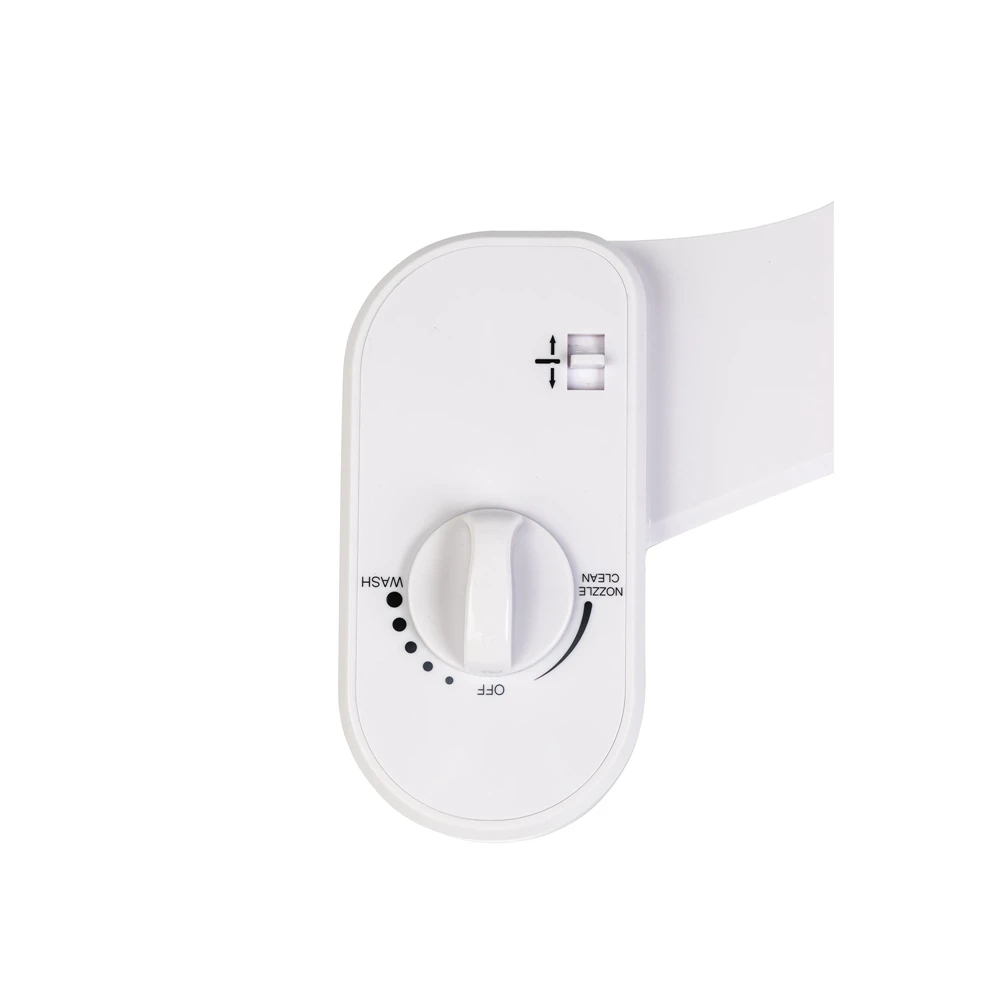 High Quality ABS Cold Water Slim Bidet Sprayer With Single Nozzle Retractable Non Electric Bidet Attachment