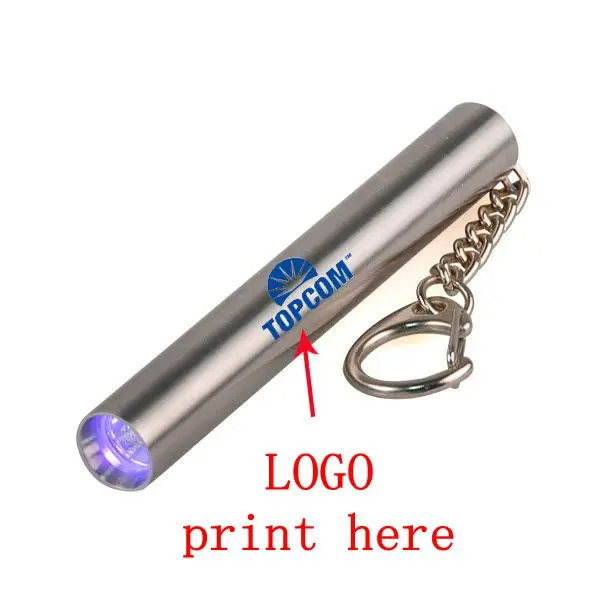 Mini Blacklight Pocket Torch 395nm LED UV Flashlight Keychain for gift detecting bug amber scorpion pet urine