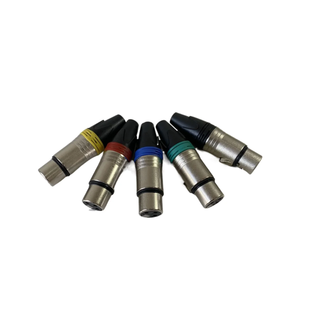 Xlr Connector Audio Plug Microphone Plug 3 Pin Speaker Connector Male & Female Colour Mic Connector