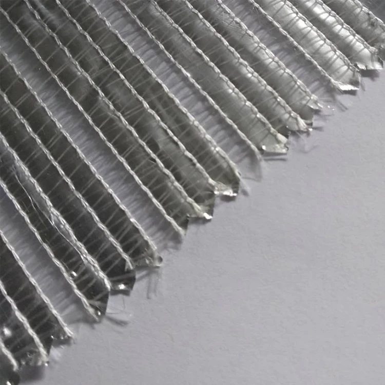 Supply custom aluminum foil shade / agricultural greenhouse shed silver aluminum film shade insulation screen