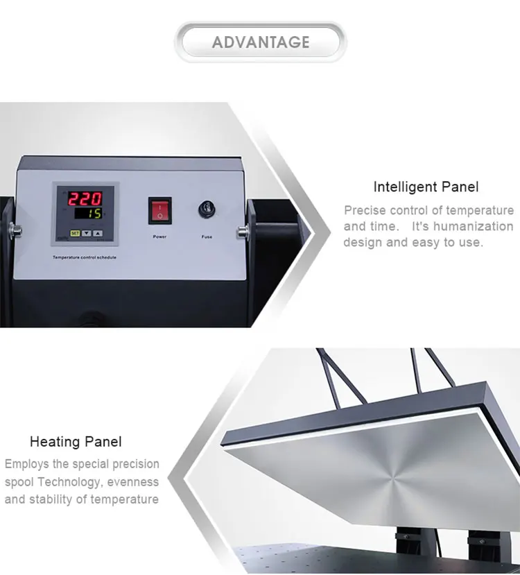 Новый широкоформатный ручной сублимационный термопресс 40*40 40*60 60*80x100 см