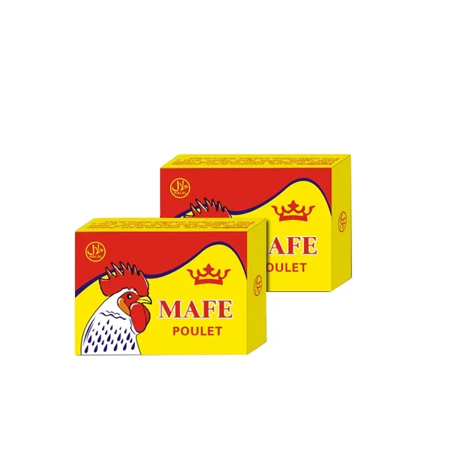 High quality good taste chicken bouillon cube envelope package seasoning cube for soup cooking with 10g 12g