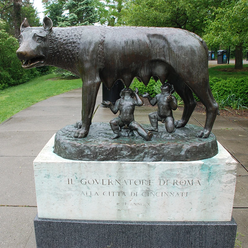 Life size casting bronze Capitoline Wolf Statue For Sale