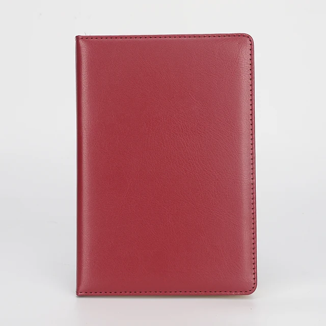 2021 latest product customized a5 business soft leather meeting notebook college student notebook