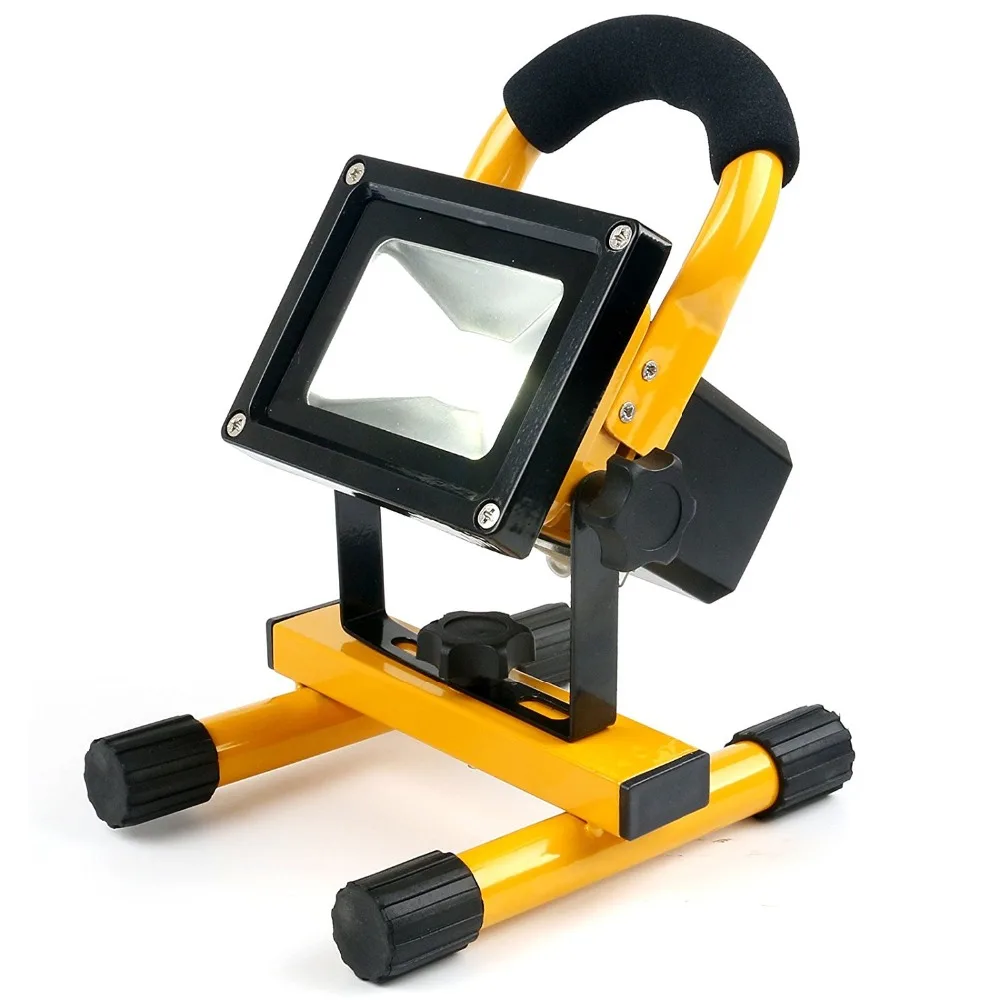 Portable Rechargeable 14.8V 8800mAh Battery Powered 50W Outdoor Camping Emergency LED Flood Work Light for Car Vessel