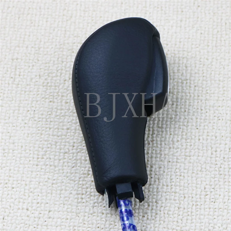 8698157 Automatic Transmission Leather Shifter Knob For Volvo S60 V70 XC70 S80 XC90 AUTOMATIC GEAR SHIFTER SHIFT 8698157