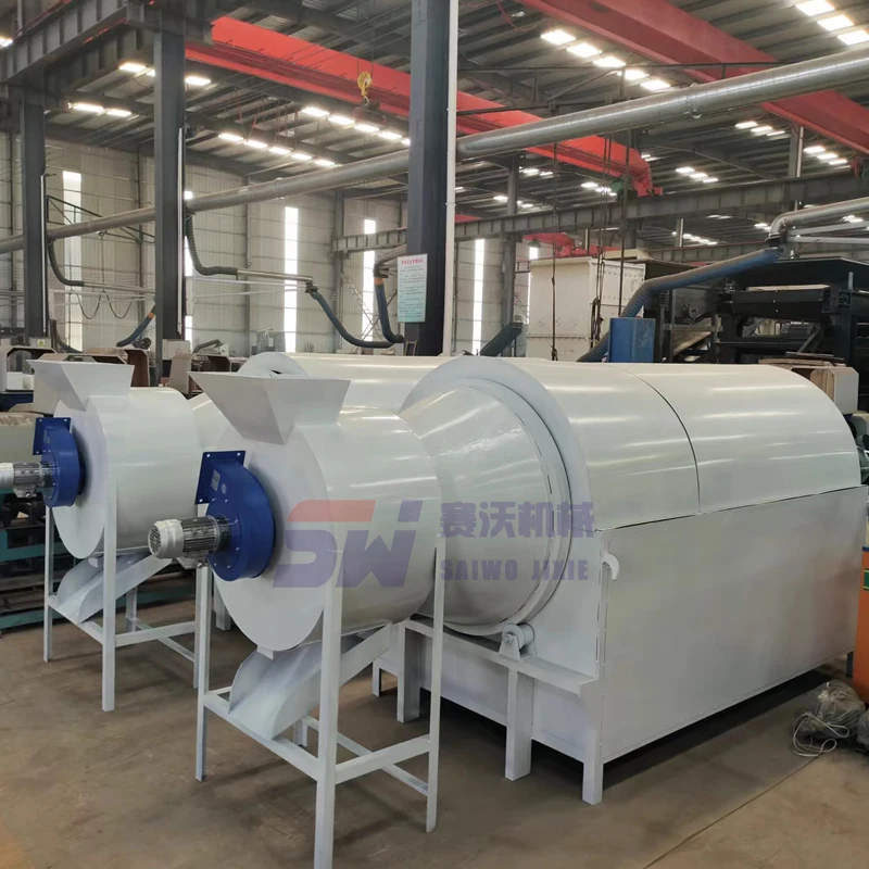 High-temperature Dehumidifying Drum Dryer For Electric Heating Sediment, Grain, Feed And Sawdust