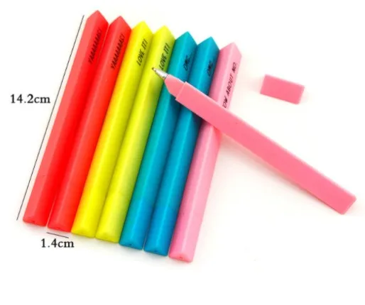 Треугольная шариковая ручка в форме тела новинка ручки-линейки для журнал мультяшная