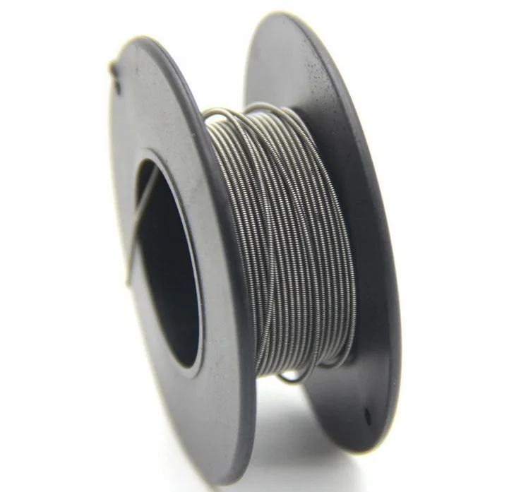 
china supplier nichrome 90 Ni90 vape wire fused clapton 