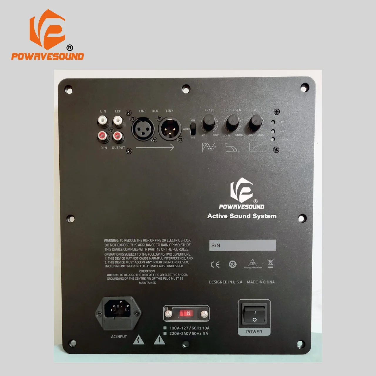 Subwoofer amplifier board 200/400/600W D class power amplifier for home Theatre audio subwoofer and speaker