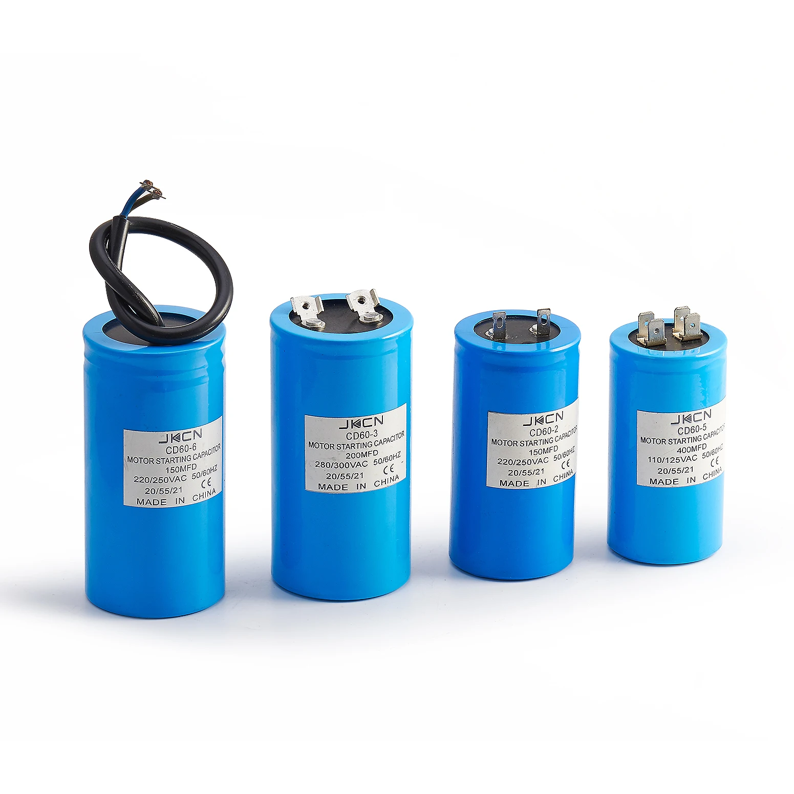 High quality AC Metalized Polypropylene Capacitor Motor Starter Capacitor (CD60 Series, with CE) ,sh capacitor