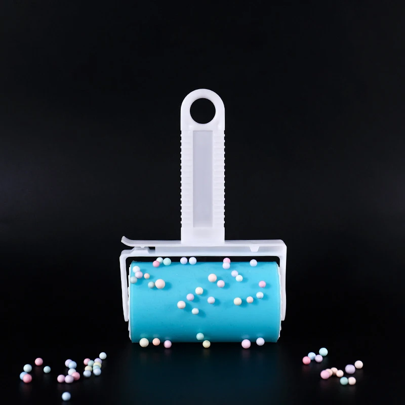 Amazon Fusselrolle Removedor Rodillo Pelo Gato Silicone Washable Reusable Pet Dog Cat Gel Dust Cleaning Hair Remover Lint Roller