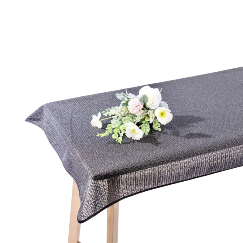 Anti Slip PVC Tablecloth Underlay Adjustable in Size Foam Mat Tea Table Cloth Anti-Skid Rug Pad Gripper Table Mat