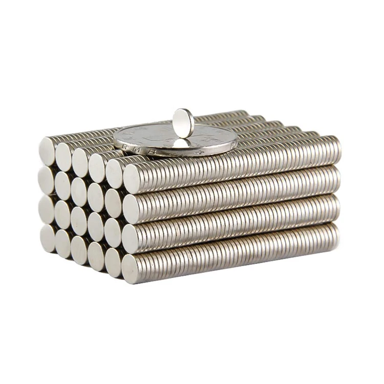 China Wholesale Permanent Strong Disc Neodymium Magnet Disk Stop Electric Meter Magnet