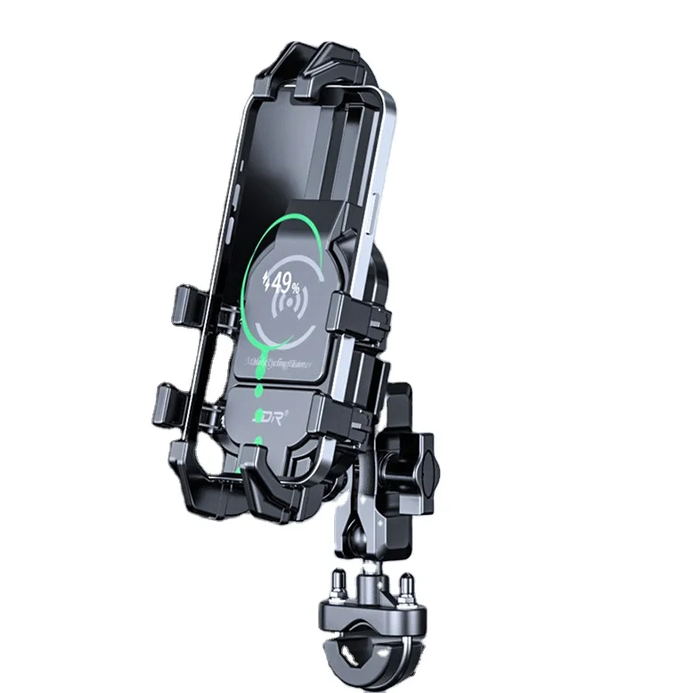 360 degree rotation adjustable phone holder for motorcycle universal flexible motorcycle cell phone holder for motorcycle