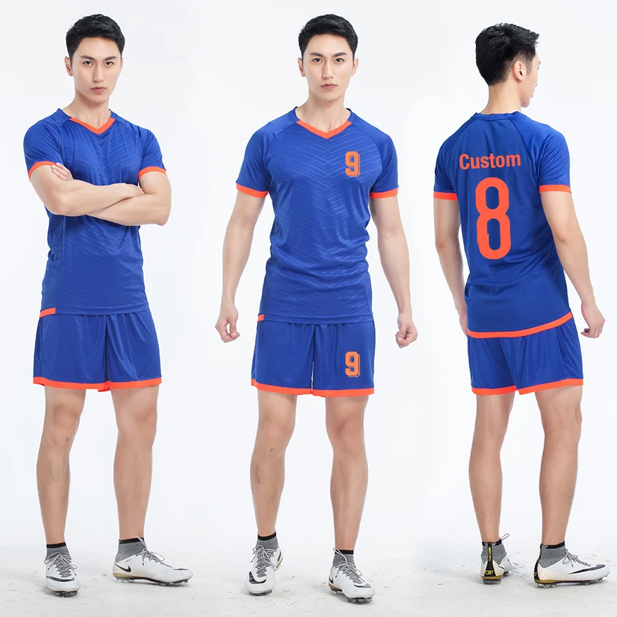 Lidong custom sublimated football uniforms adult and children football uniform set