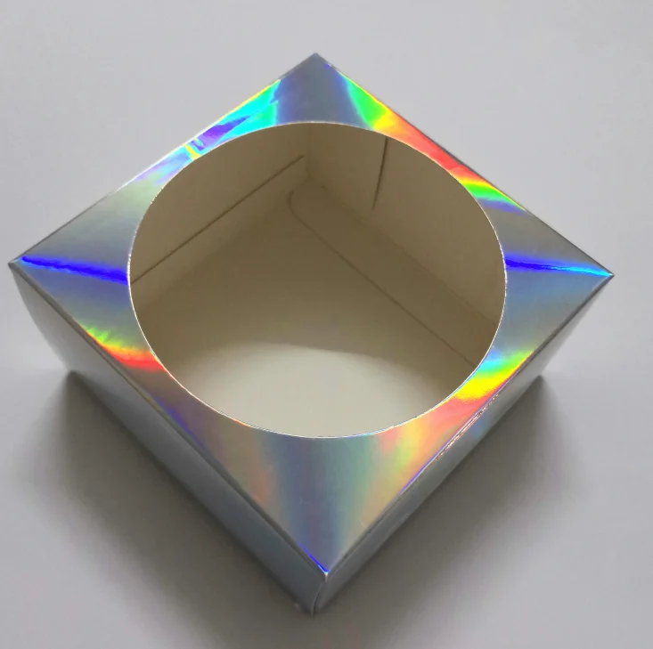 Custom Disposable White Clear Square Pizza Cake Box Wedding Birthday Party Food Packaging Boxes