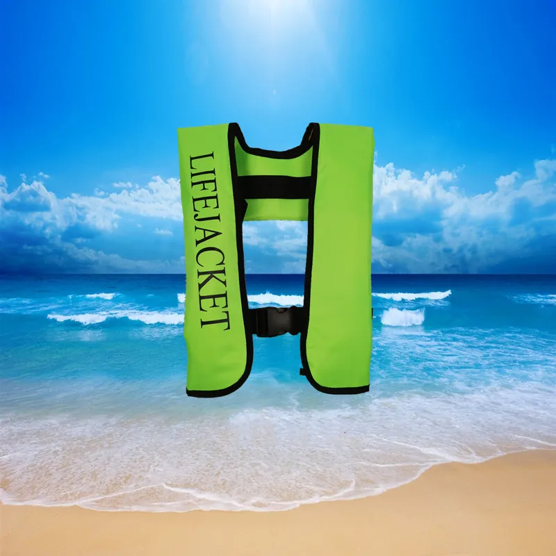 High Quality Inflatable  Reflective Safety Life Jacket Adult PFD Automatic Manual Inflatable Hi-vis Life Jacket for Sale