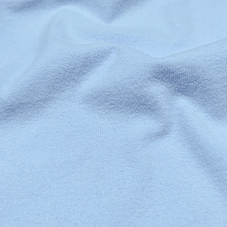 Hot Sale Stretch Knitted Ribbed Cotton Fabric For Kids, Soft Hand Feel Solid Bamboo 1*1 Rib Fabric/