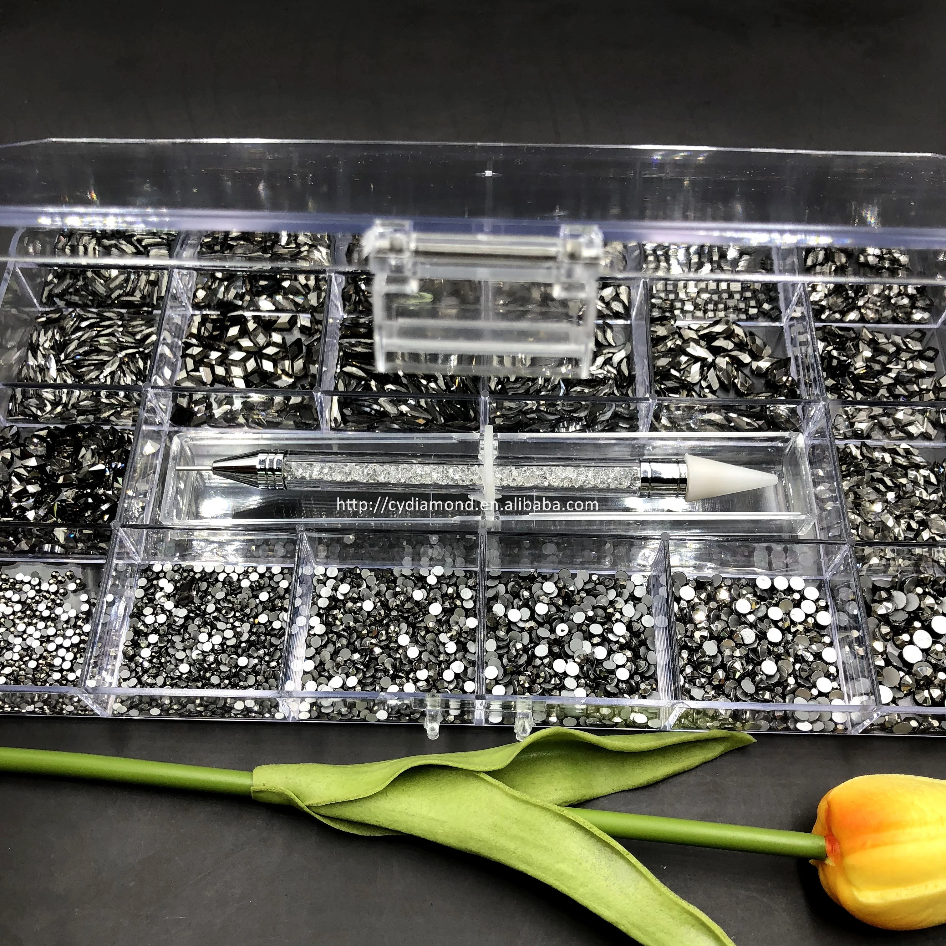 Nail Crystal Stones Colorful Flames Wholesale Rhinestone Non Bulk High Quality Rhinestones Shape