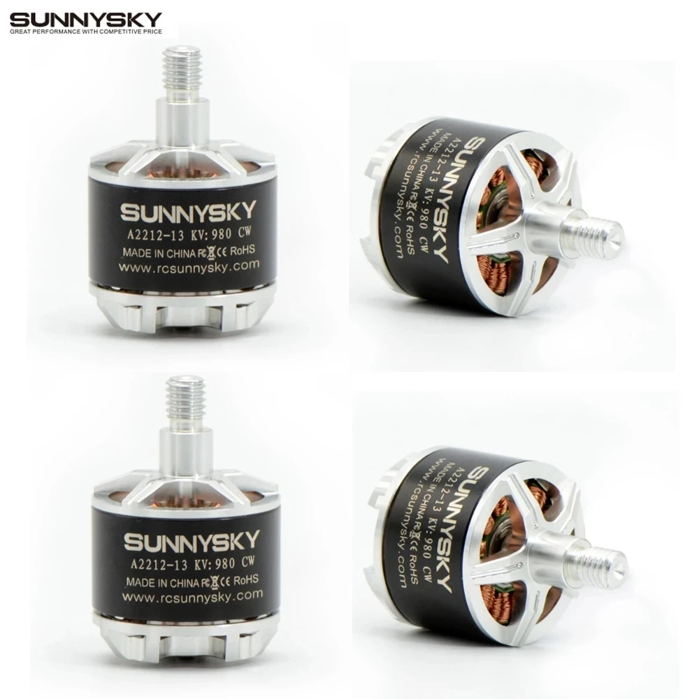 SUNNYSKY A2212 KV980 Outrunner Brushless Motor W/ self-lock screw - CW / CCW for RC Multicopter
