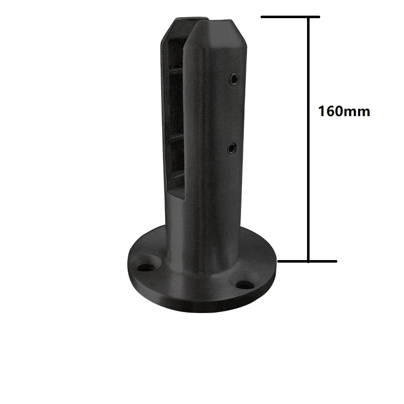 HL FACTORY RICE Stainless Steel Glass round Clamp Glass Spigots Stairs Railing Pool Balcony Fence Floor Glass Mounting Brackets