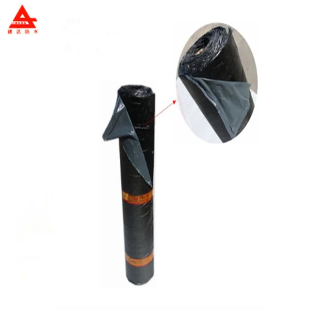 Pre-Applied  High-performance Self-adhesive Polymer SBS Modified Bitumen Membrane Waterproofing for Basement sample