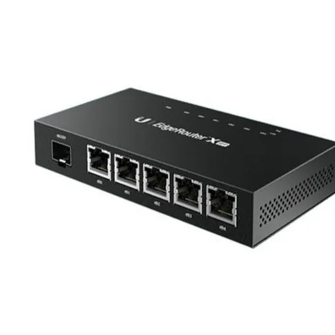Powered by 24V Passive PoE or Power Adapter, Provides 5 Independent RJ45 Gigabit Interfaces Compact router