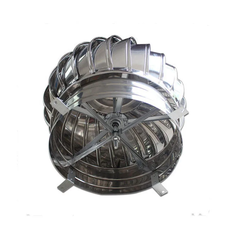 High quality stainless steel corrosion resistant unpowered roof exhaust equipment for greenhouse